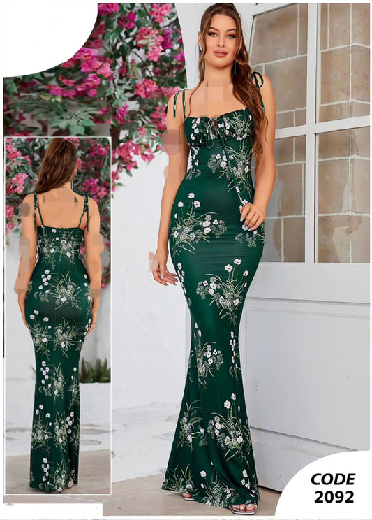 فستان سهرة حفر