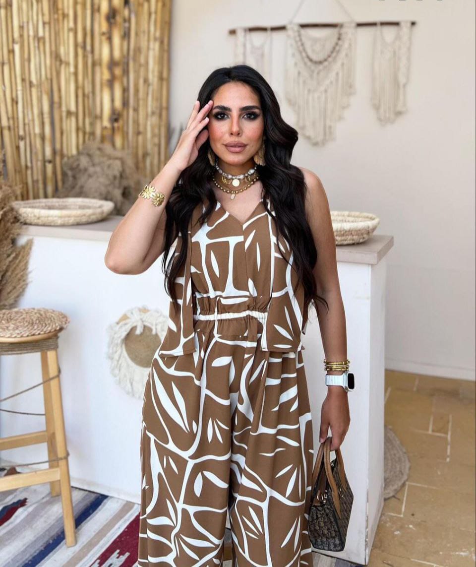 جمب سوت فاخر | بني فاتح و أوف وايت