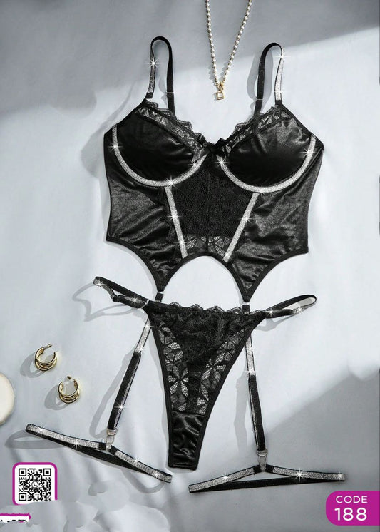 طقم كورسيه فاخر أنيق