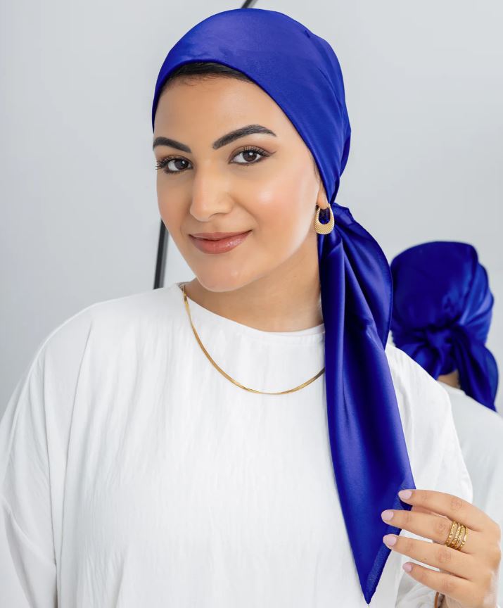سكارف ساتان مربع 90*90