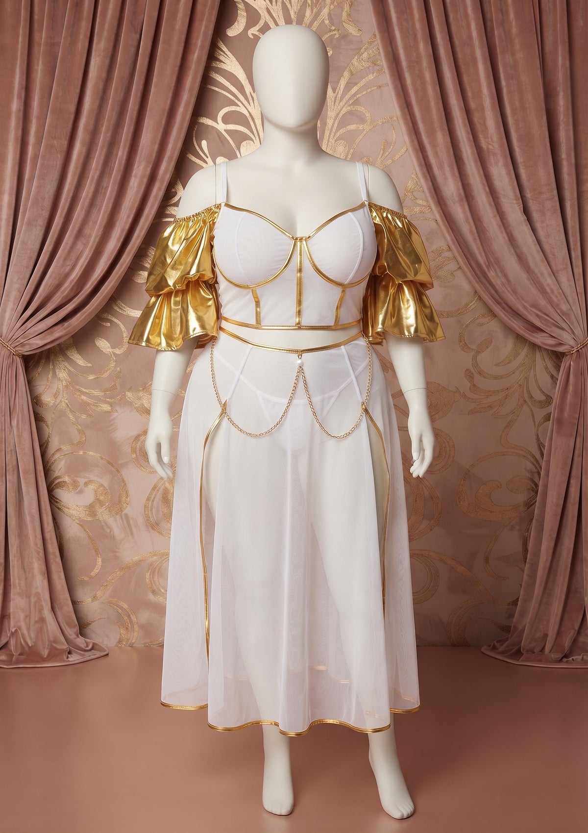 بدلة رقص فاخر 3 قطع